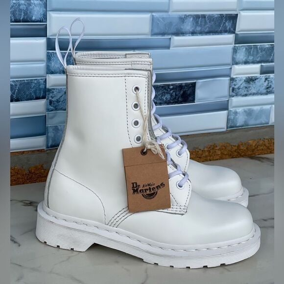 Dr. Martens Shoes - Dr. Martens 1460 Mono Lace-Up Boots size 5